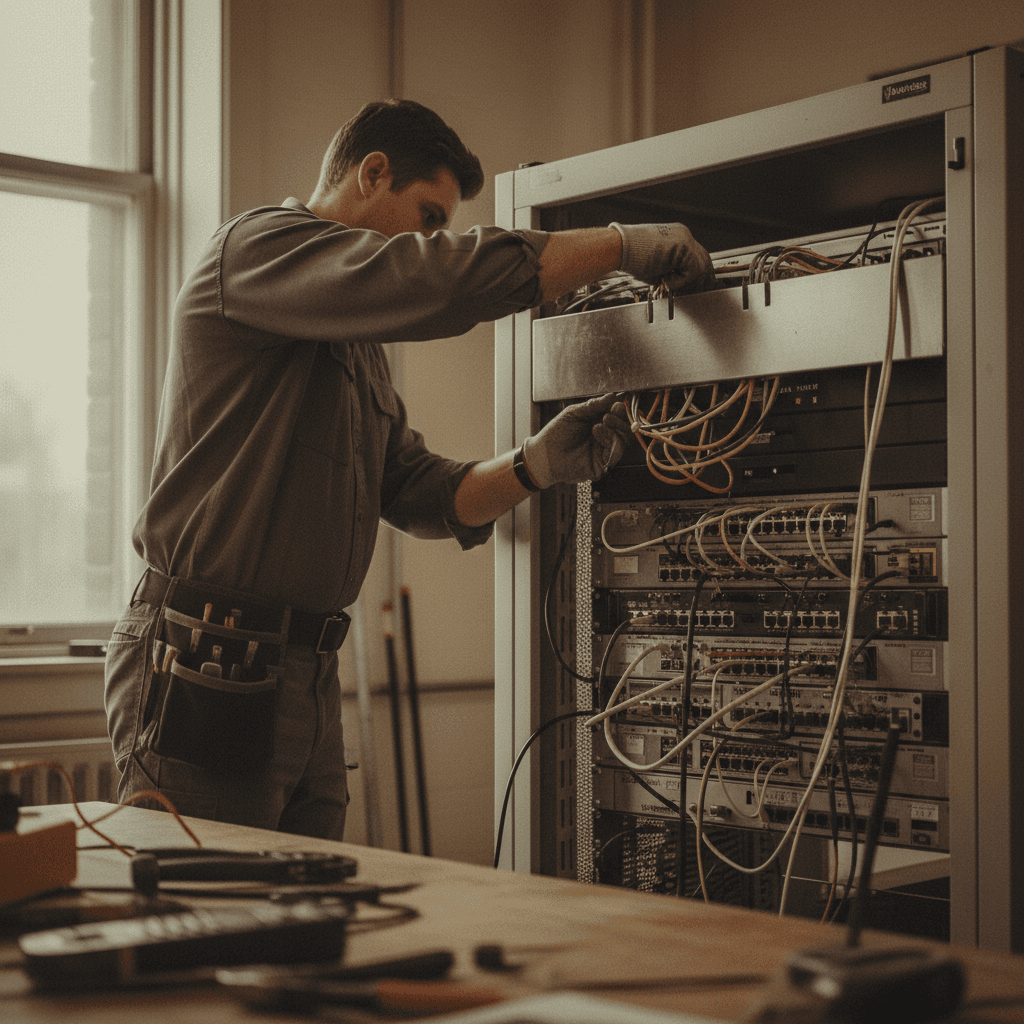 Professional installation and cable infrastructure