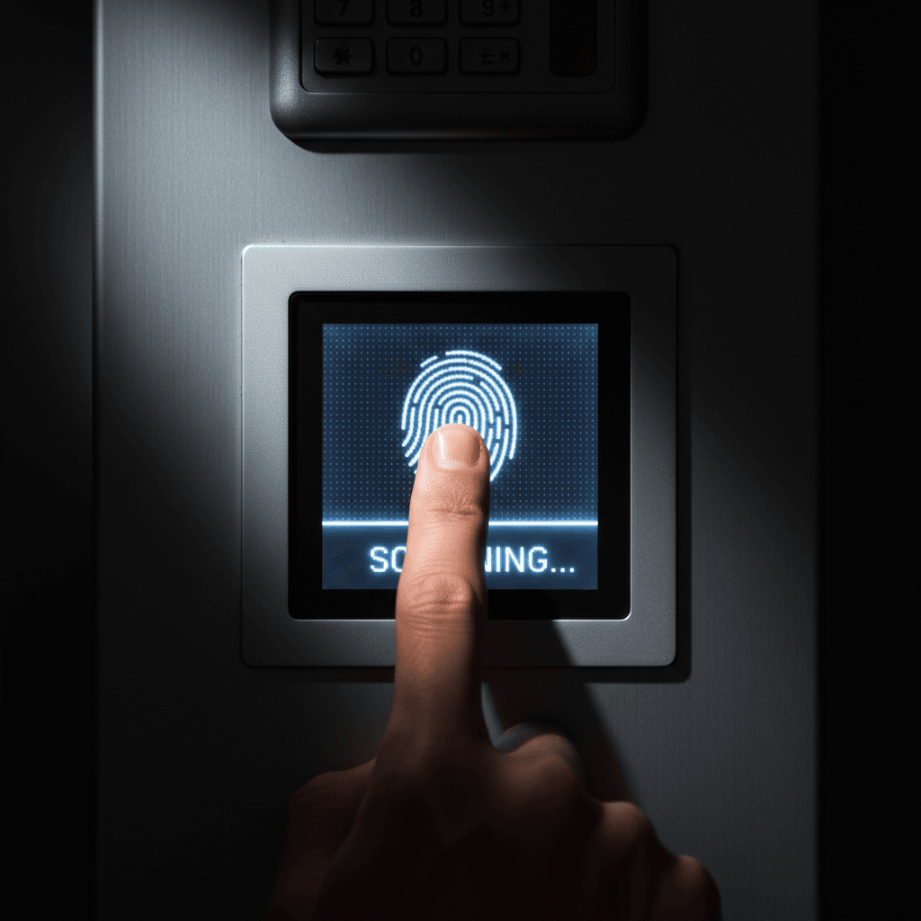 Integrated biometric security and access control systems